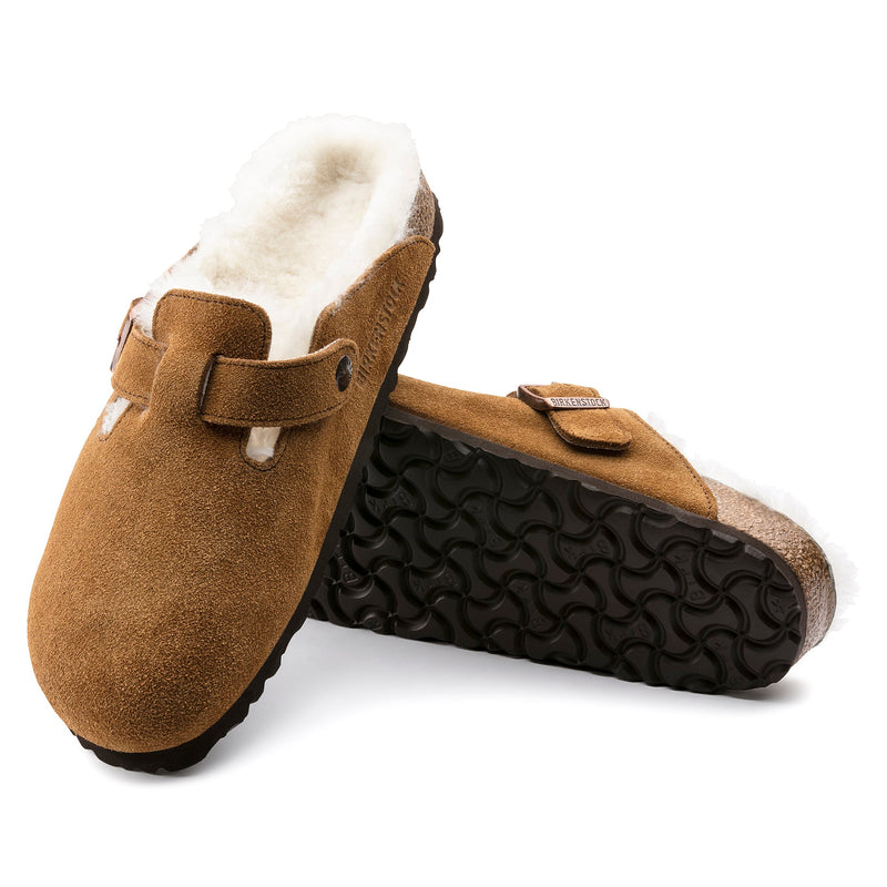 BOSTON SHEARLING - MINK - SUEDE