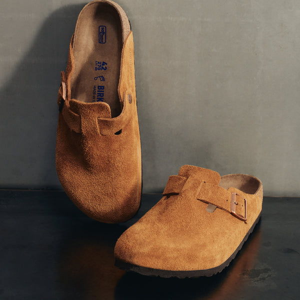 BOSTON SOFT - MINK - SUEDE