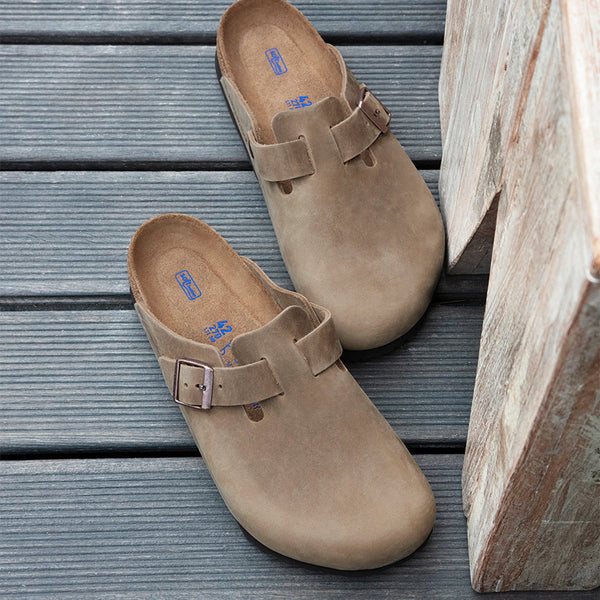 BOSTON SOFT - TOBACCO - OIL LEATHER