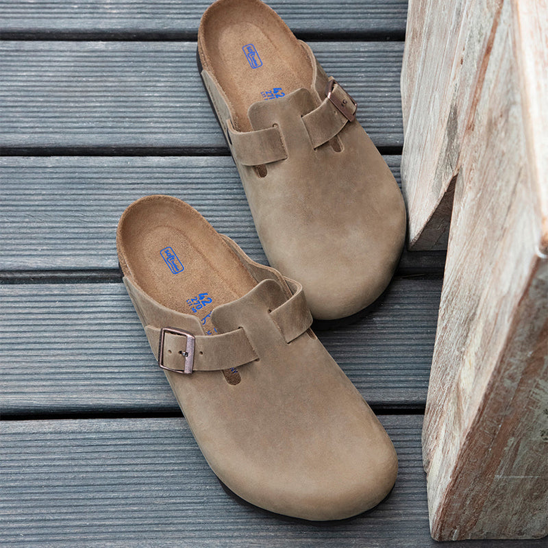 BOSTON SOFT - TOBACCO - OIL LEATHER