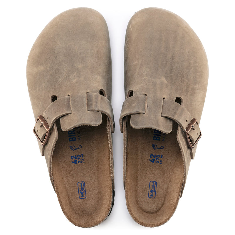 BOSTON SOFT - TOBACCO - OIL LEATHER