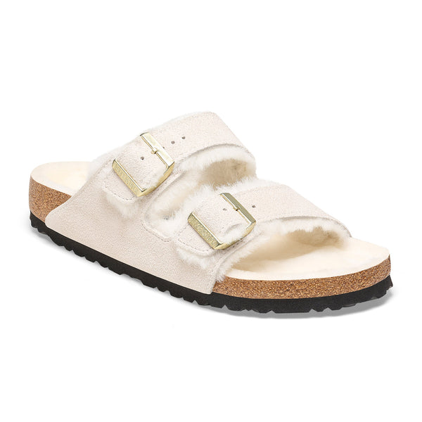 ARIZONA SHEARLING - ANTIQUE WHITE - SUEDE