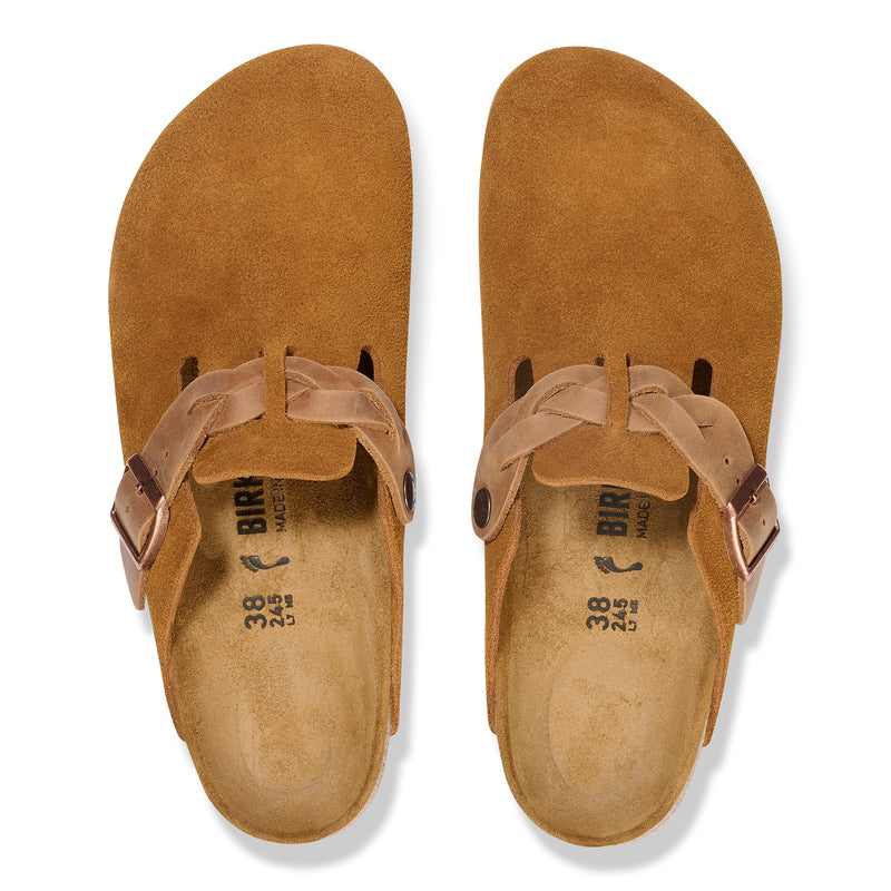 BOSTON BRAID - MINK - SUEDE