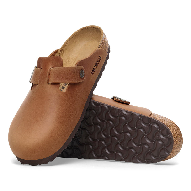 BOSTON - COGNAC - OIL LEATHER