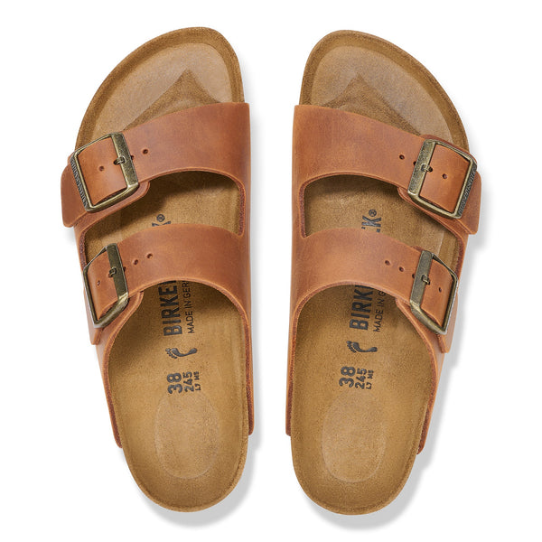 ARIZONA - COGNAC - OIL LEATHER