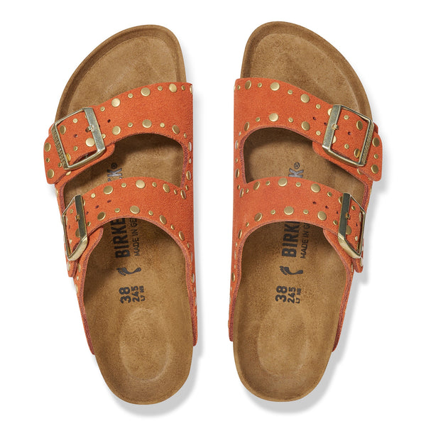 ARIZONA RIVETS - DARK RUST - SUEDE