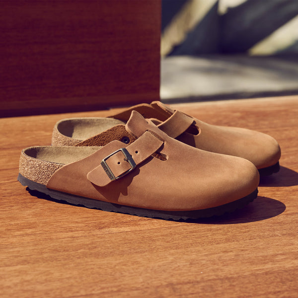 BOSTON - COGNAC - OIL LEATHER