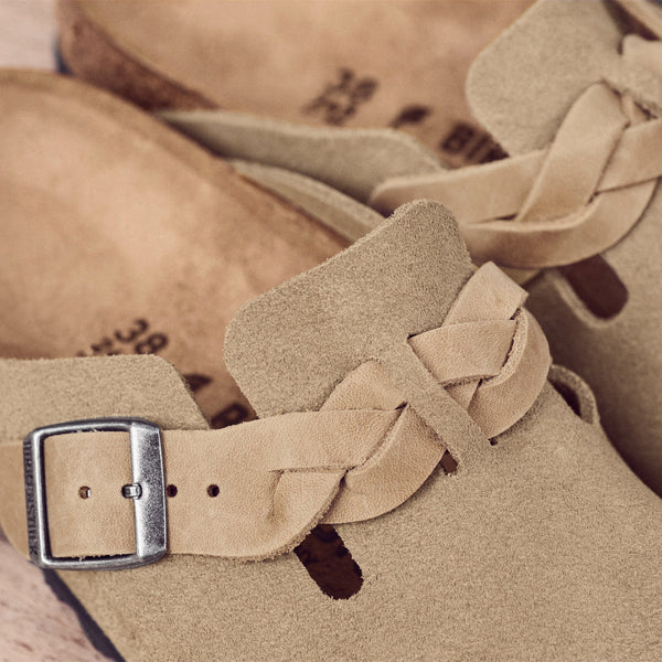 BOSTON BRAID - TAUPE - SUEDE