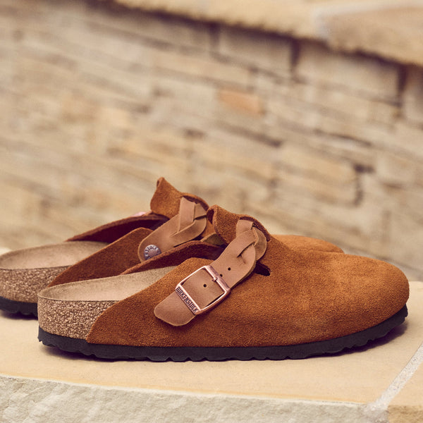 BOSTON BRAID - MINK - SUEDE
