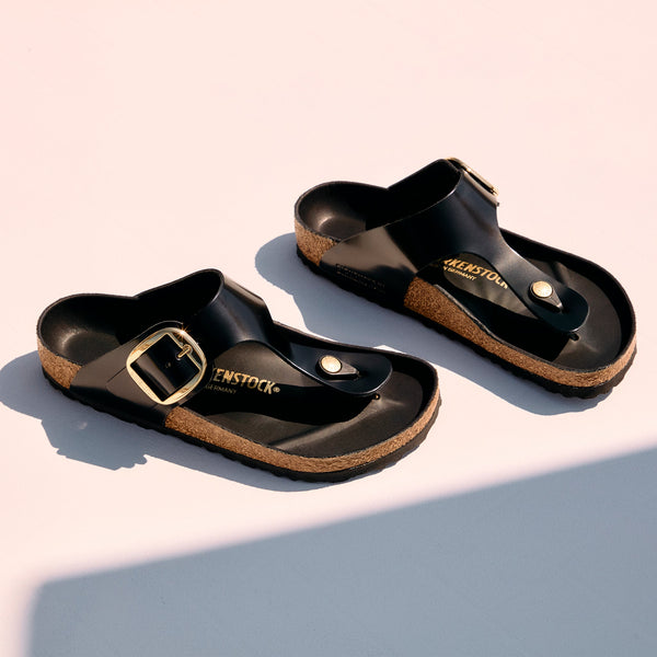 GIZEH BIG BUCKLE - HIGH SHINE - LEATHER