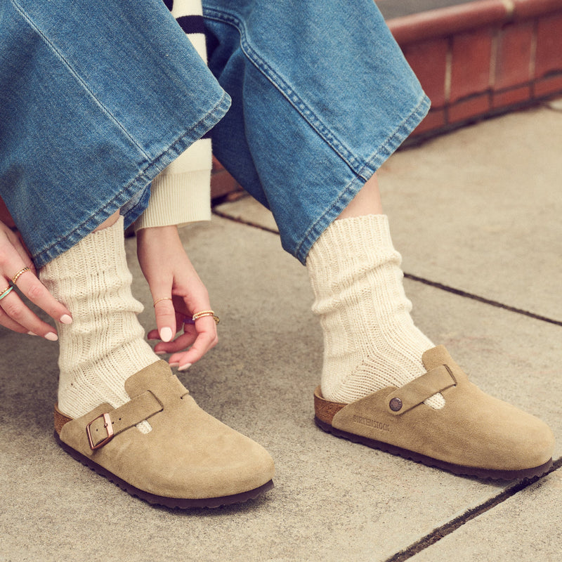 BOSTON SOFT - TAUPE - SUEDE