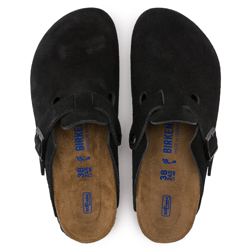 BOSTON SOFT - BLACK - SUEDE